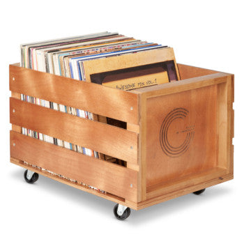 Holds up to 100 LPs – longer &amp; wider than any other crate