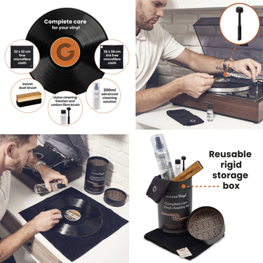Everything you need to care for your vinyl & stylus in one place